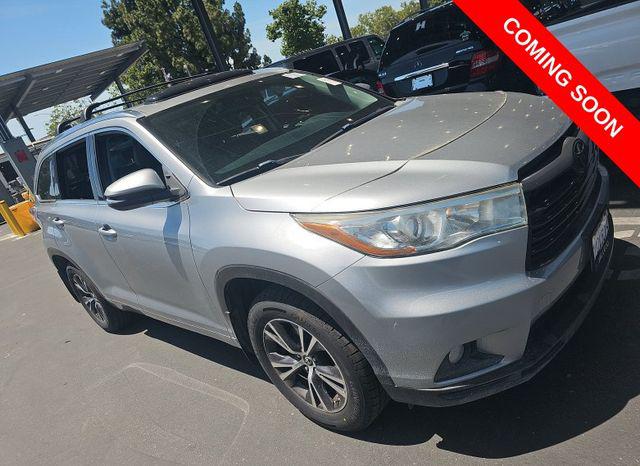 2016 Toyota Highlander XLE V6
