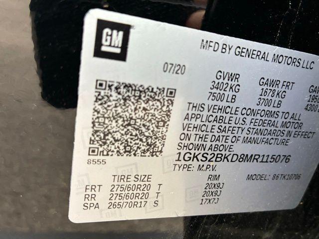 2021 GMC Yukon 4WD SLT