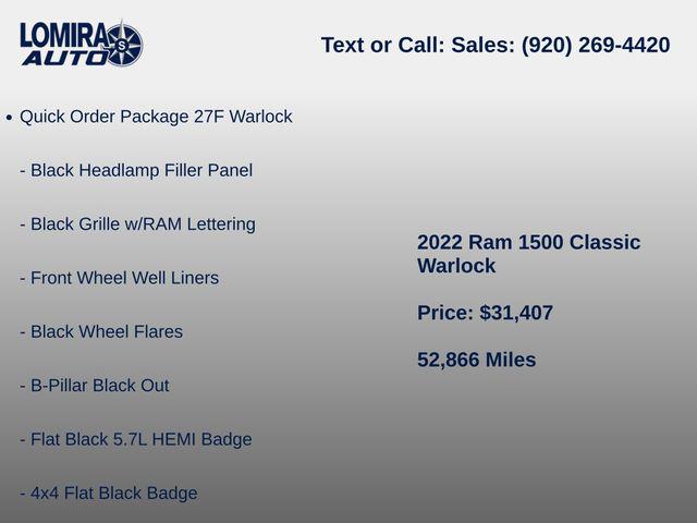 2022 Ram 1500 Classic SLT
