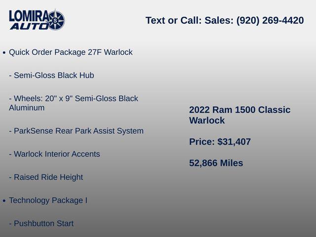 2022 Ram 1500 Classic SLT