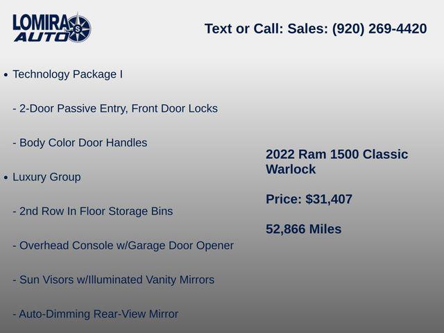 2022 Ram 1500 Classic SLT