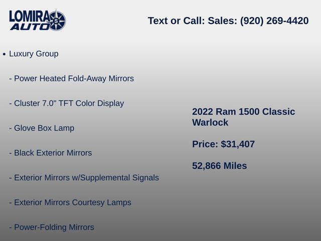 2022 Ram 1500 Classic SLT
