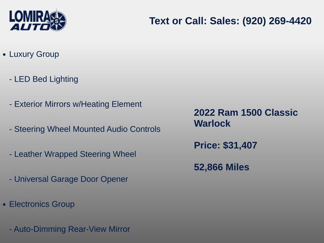 2022 Ram 1500 Classic SLT