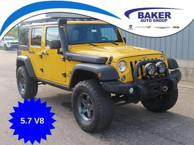 2015 Jeep Wrangler Unlimited Rubicon for sale in Cadillac, MI
