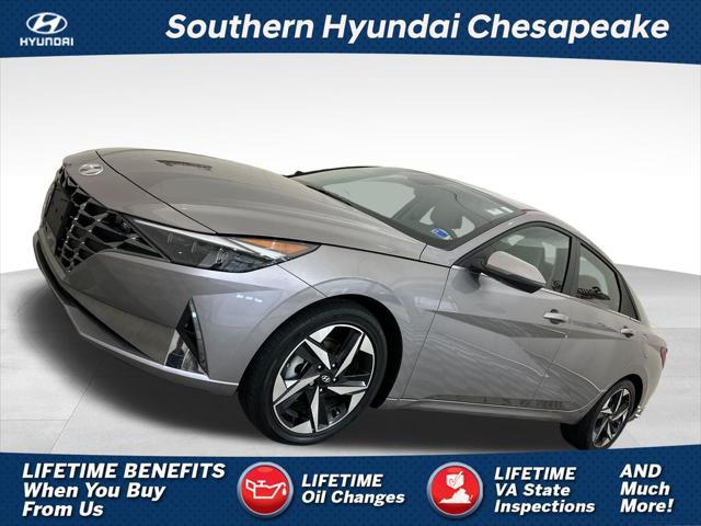 2023 Hyundai Elantra Hybrid Limited for sale in CHESAPEAKE, VA