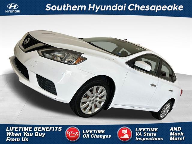 2016 Nissan Sentra SV for sale in CHESAPEAKE, VA