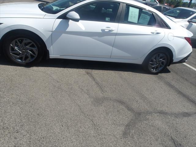 2025 Hyundai Elantra Hybrid Blue