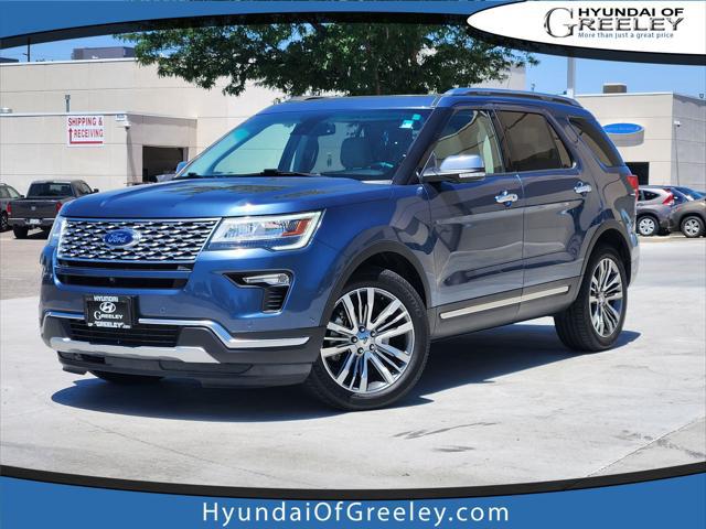 2018 Ford Explorer Platinum for sale in GREELEY, CO