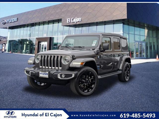 2021 Jeep Wrangler 4xe Unlimited Sahara 4x4 for sale in EL CAJON, CA