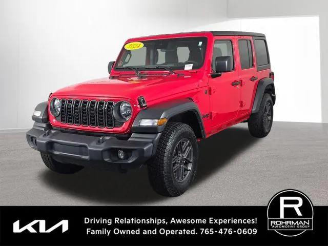 2024 Jeep Wrangler 4-Door Sport S 4x4 for sale in Lafayette, IN