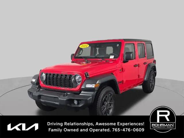 2024 Jeep Wrangler 4-Door Sport S 4x4 for sale in Lafayette, IN