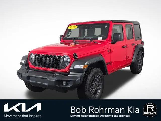 2024 Jeep Wrangler 4-Door Sport S 4x4 for sale in Lafayette, IN