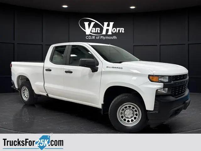2020 Chevrolet Silverado 1500 4WD Double Cab Standard Bed WT for sale in Plymouth, WI