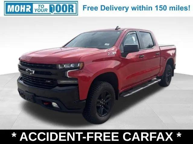 2021 Chevrolet Silverado 1500 4WD Crew Cab Short Bed LT Trail Boss for sale in Plainfield, IN