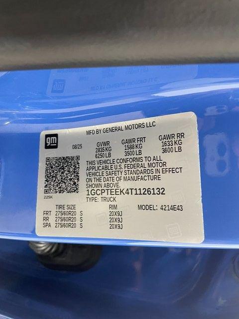 2026 Chevrolet Colorado Trail Boss, 4WD