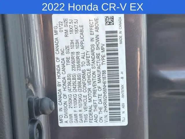 2022 Honda CR-V AWD EX
