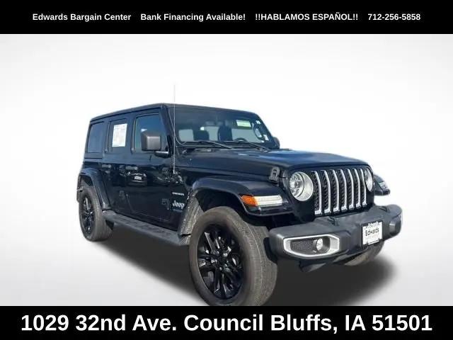 2021 Jeep Wrangler 4xe Unlimited Sahara 4x4 for sale in Council Bluffs, IA