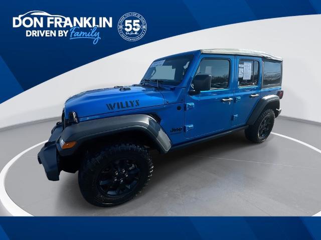 2022 Jeep Wrangler Unlimited Willys Sport 4x4 for sale in Elizabethtown, KY