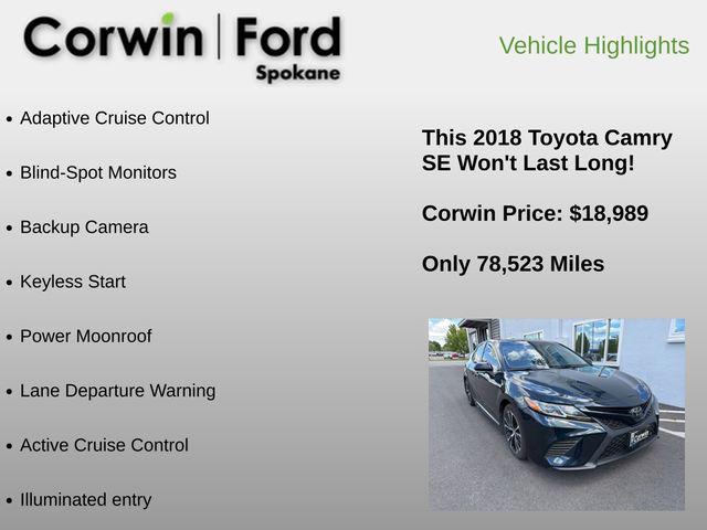 2018 Toyota Camry SE