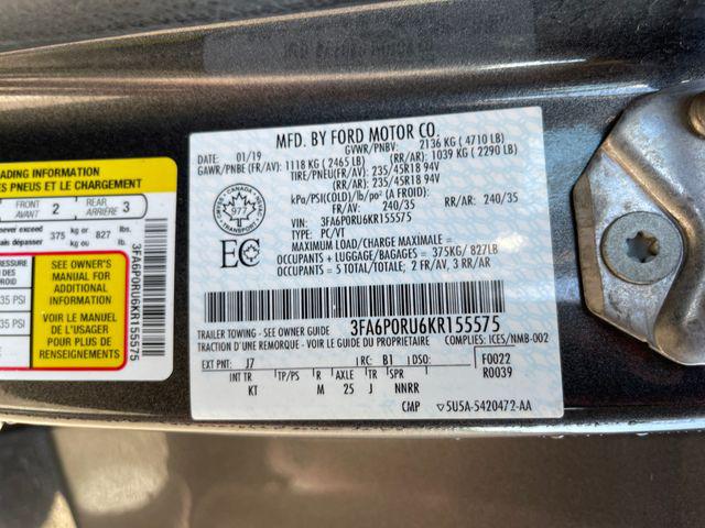 2019 Ford Fusion Hybrid Titanium