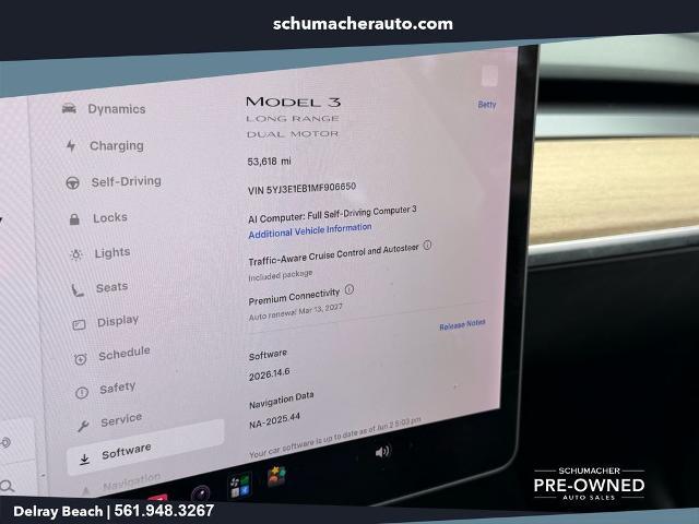 2021 Tesla Model 3 Long Range