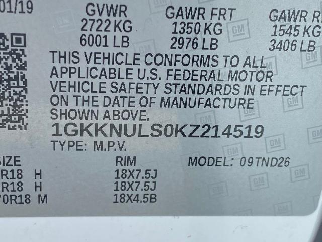 2019 GMC Acadia SLT-1