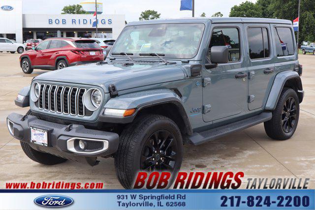2025 Jeep Wrangler 4xe Sahara 4xe for sale in Taylorville, IL