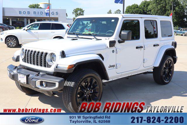2025 Jeep Wrangler 4xe Sahara 4xe for sale in Taylorville, IL