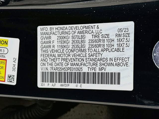 2023 Honda CR-V Hybrid Sport