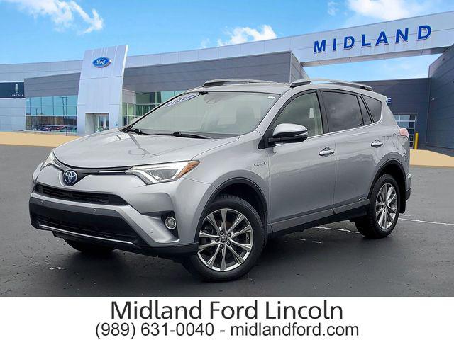 2017 Toyota RAV4 Hybrid Limited for sale in Midland, MI
