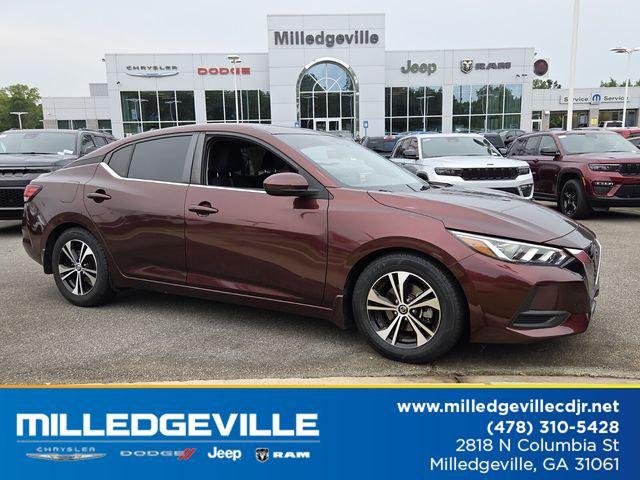 2021 Nissan Sentra SV Xtronic CVT for sale in Milledgeville, GA