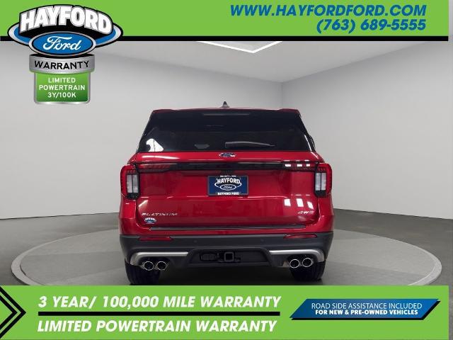 2025 Ford Explorer Platinum