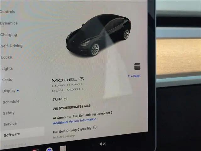 2021 Tesla Model 3 Long Range