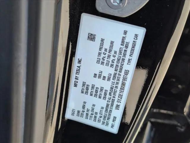 2021 Tesla Model 3 Long Range