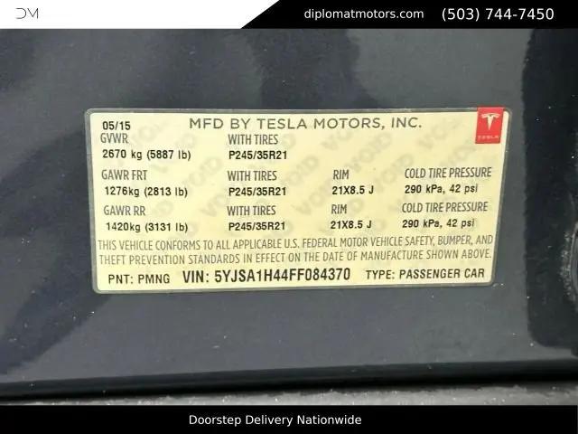 2015 Tesla Model S 85D