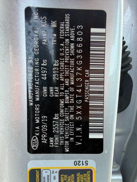 2019 Kia Optima LX
