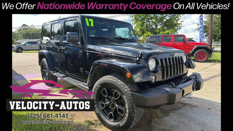 2017 Jeep Wrangler Unlimited Smoky Mountain 4x4 for sale in Zachary, LA