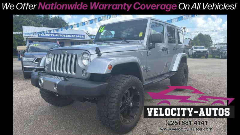 2016 Jeep Wrangler Unlimited Sahara for sale in Zachary, LA