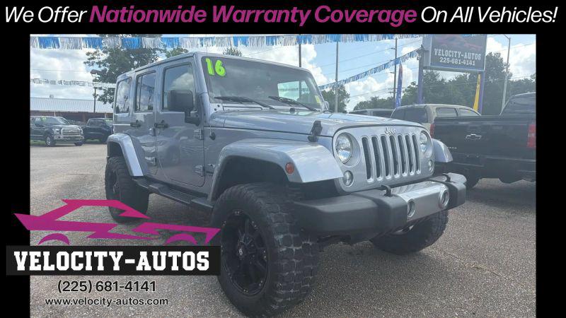2016 Jeep Wrangler Unlimited Sahara