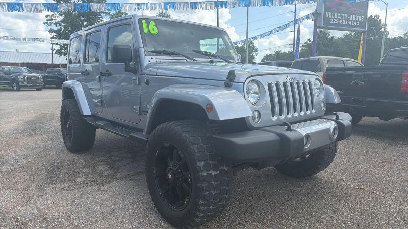 2016 Jeep Wrangler Unlimited Sahara