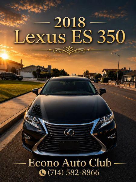 2018 Lexus ES 350 350