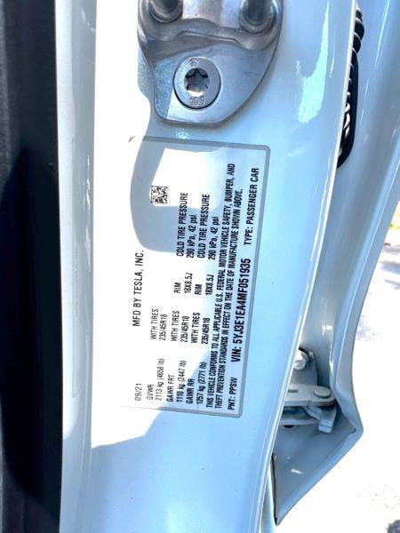 2021 Tesla Model 3 Standard Range Plus Rear-Wheel Drive