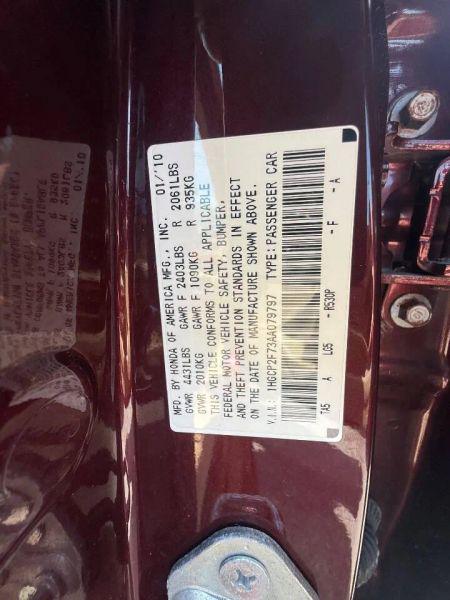 2010 Honda Accord 2.4 EX