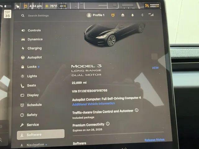 2025 Tesla Model 3 Long Range All-Wheel Drive
