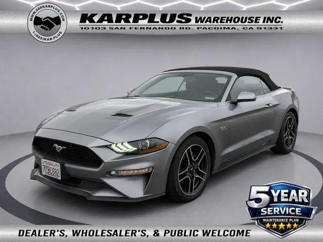 2021 Ford Mustang EcoBoost Premium Convertible for sale in Pacoima, CA