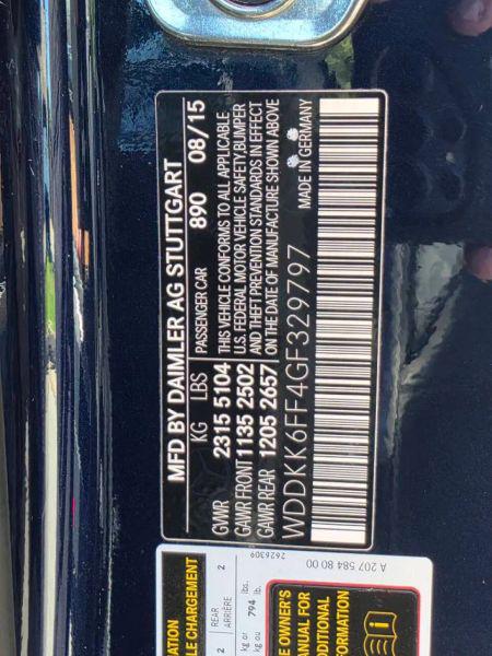 2016 Mercedes-Benz 400 E 400