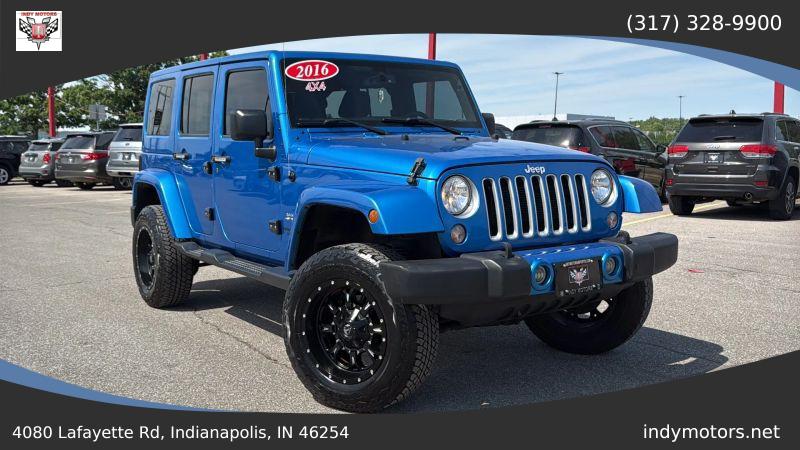 2016 Jeep Wrangler Unlimited Sahara for sale in Indianapolis, IN