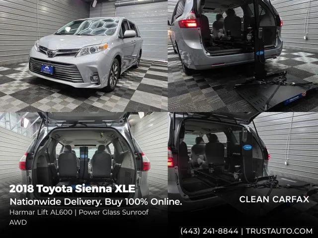 2018 Toyota Sienna XLE 7 Passenger for sale in Sykesville, MD