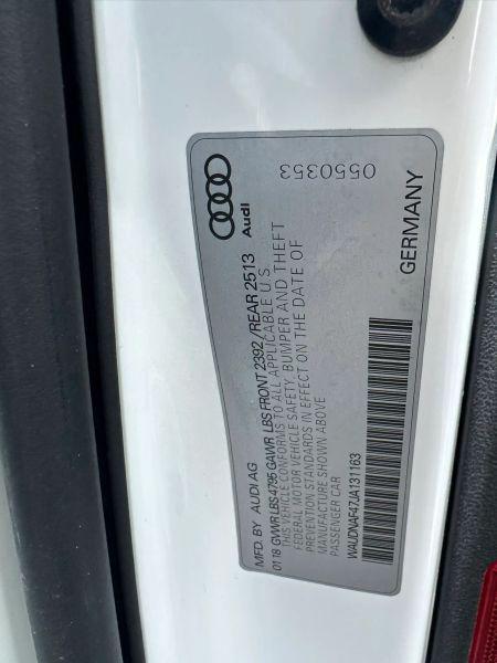 2018 Audi A4 2.0T Premium