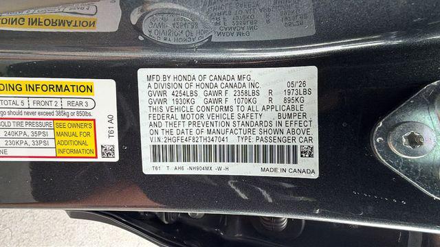 2026 Honda Civic Sport